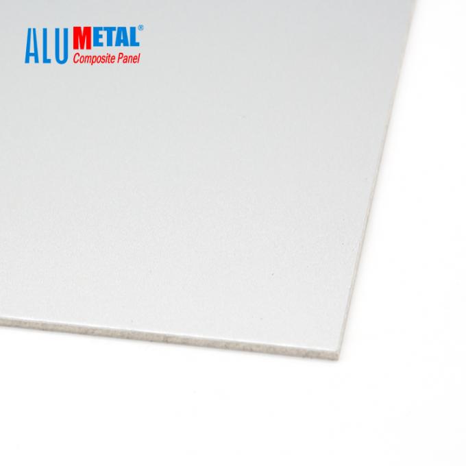 Le composé A2 en aluminium résistant au feu de haute qualité d'Alumetal lambrisse la feuille d'ACM pour le projet de construction