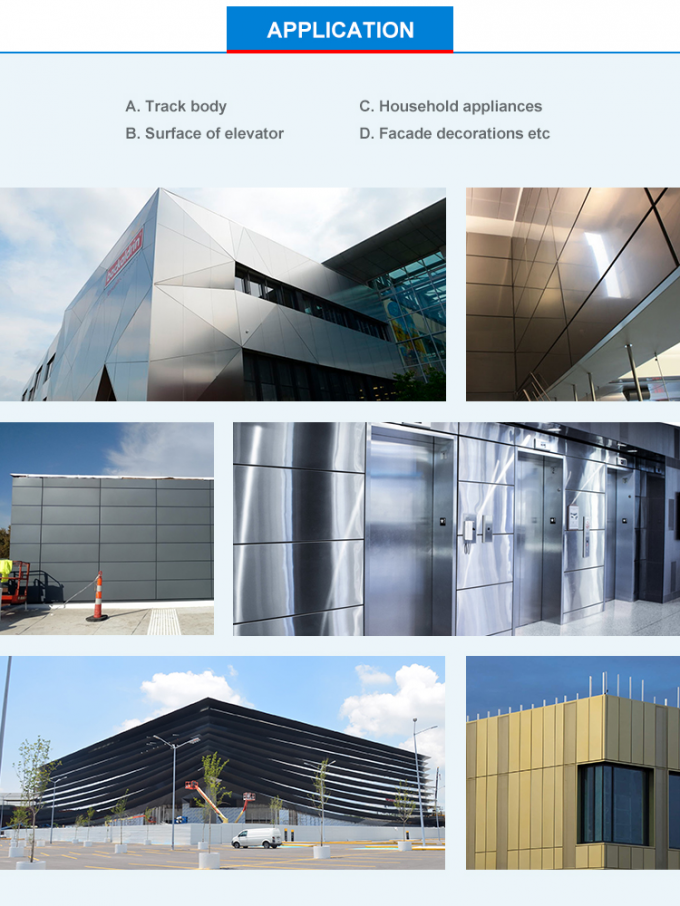 Panneau en aluminium du plastik ACP de panneau de matériau composite de feuille d'acier inoxydable de grain en bois d'Alumetal