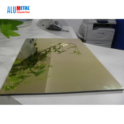 Panneau composé en aluminium ACP B1 franc A2 du miroir AA3003 ininterrompu