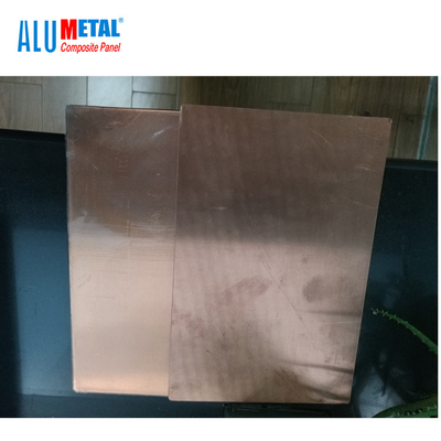 GV en aluminium de cuivre composé de la CE du panneau 5mm anti en métal statique