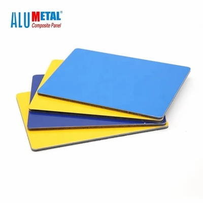 Panneau en aluminium composé statique 4mm de panneau composé en aluminium de l'alliage 1100 PVDF anti