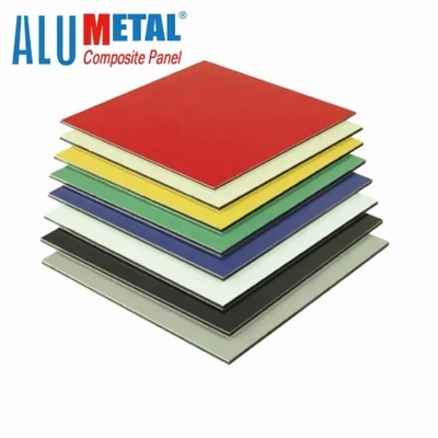 Feuille ignifuge 3mm de panneaux du blanc ACP de 2440 x de 1220mm