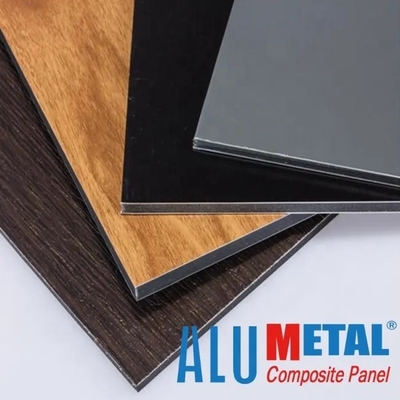 panneau composé en aluminium de 4mm PVDF avec le panneau UV d'acm de radioprotection