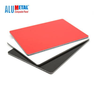 panneau composé en aluminium de 6mm Acm PVDF surface d'antibactérien de 1220 x de 2440mm