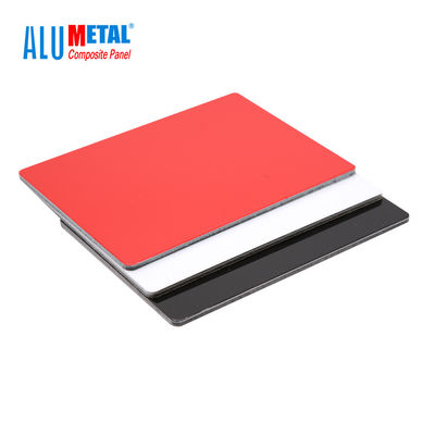 panneau composé en aluminium de 6mm Acm PVDF surface d'antibactérien de 1220 x de 2440mm