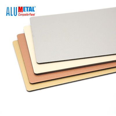 le revêtement composé en aluminium intérieur de panneau de 3mm ACM 1250mm panneau le LDPE ignifuge
