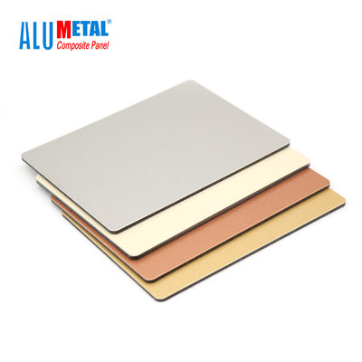 le revêtement composé en aluminium intérieur de panneau de 3mm ACM 1250mm panneau le LDPE ignifuge