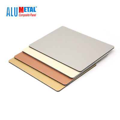 panneau composé en aluminium de PVDF anodisé par 4mm