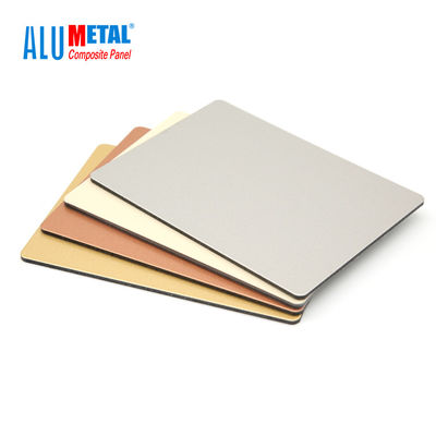 panneau composé en aluminium de PVDF anodisé par 4mm