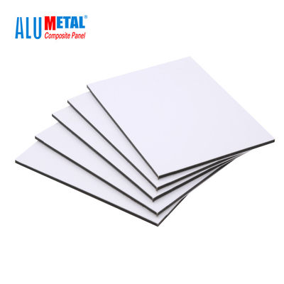 Panneau composé en aluminium 3MM matériels de la preuve ACM PVDF de moule 1500x5000mm