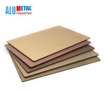le métal composé 0.06mm en aluminium de 600mm lambrisse la feuille ACP pour anti bactérien de mur