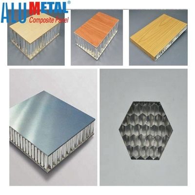 panneaux de plancher décoratifs de nid d'abeilles d'avions de mur de panneau de nid d'abeilles de pierre de 2440mm 4mm nanos