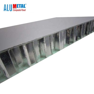 Granit en pierre 0.04mm AA5005 de tôle de panneau de nid d'abeilles de 1300MM PVDF