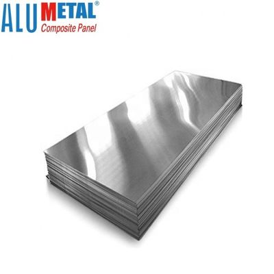 la feuille en aluminium peinte par 1050 4x8 3mm de 900mm a peint le GV en aluminium de plat de feuille