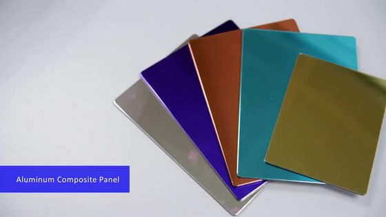 panneau composé en aluminium de 6mm PVDF