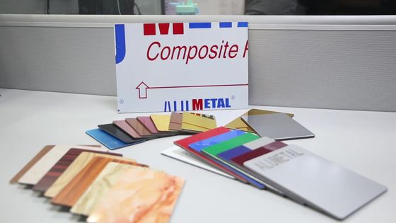 Panneau composé en aluminium d'A2 PVDF