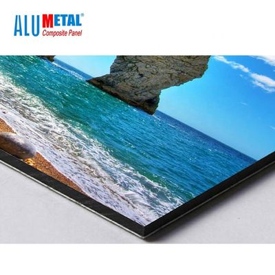 miroir en aluminium AA3003 extérieur de panneau de panneau de panneau composé en aluminium de PE de 1250mm 8mm