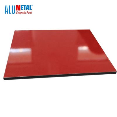 le panneau composé en aluminium de façade de PE de 0.5mm a anodisé les feuilles évaluées du feu extérieur ACP 2mm