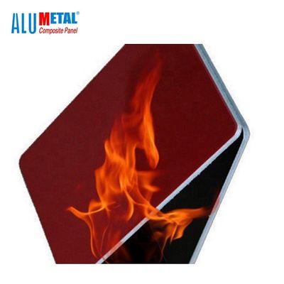 Surface composée en aluminium AA1100 de miroir du revêtement 4mm 1500mm de panneau de mur architectural