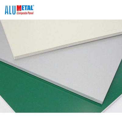 mur externe de nano composé en aluminium ignifuge de panneau d'alliage de 0.2mm 3000mm