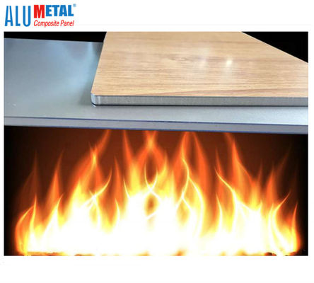 Nano panneau composite aluminium ignifuge A2/B1 Grade 1220x2440mm