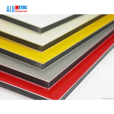 Feuille en aluminium épaisse 5000mm architecturale non combustible AA3003 des panneaux de revêtement de FEVE 2mm