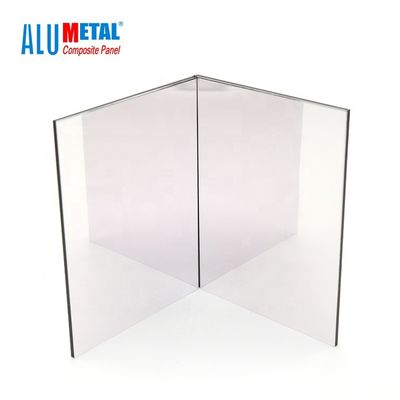 PVDF a enduit la feuille composée en aluminium 0.5mm AA5005 Matt Finish de panneau de 3mm ACP