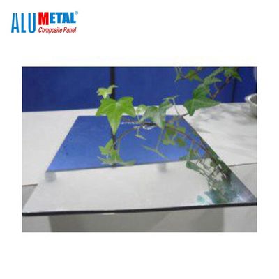 Feuille composée en aluminium du panneau ACP de miroir du noyau AA3003 de LDPE pliant 2440mm B1 franc