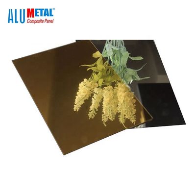 feuille composée en aluminium évaluée de panneau du feu de 2440mm 3mm pour la surface anodisée par séparation