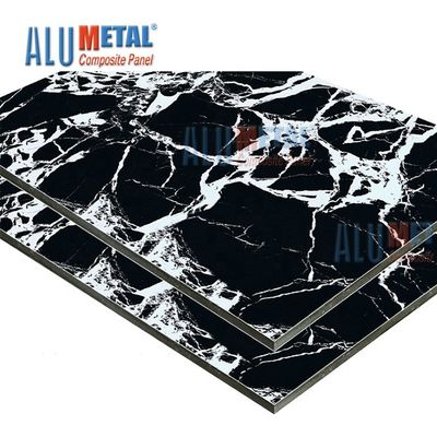 Panneau &quot;sandwich&quot; en aluminium artificiel de la pierre 4mm FEVE 5800mm AA3003