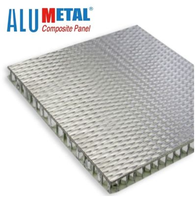 Les panneaux de mur en aluminium décoratifs remplis de mousse du nid d'abeilles 15mm plaquent 220x2440mm AA3003