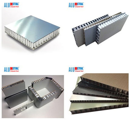 4 x 8 GV 10000mm en aluminium de panneau &quot;sandwich&quot; de la marine 4mm de panneau de nid d'abeilles de 500mm