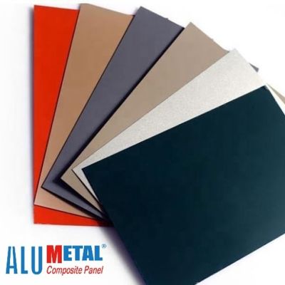 AA1050 10mm a coloré la tôle en aluminium le panneau que composé 4x8 couvre