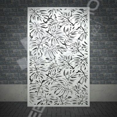 revêtement composé en aluminium en aluminium blanc de panneau de la tôle AA1060 de 4mm 2440MM