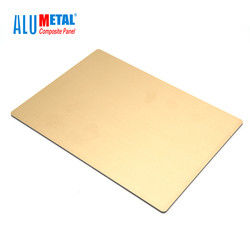 Panneau composé 0.3mm de feuille en aluminium de nid d'abeilles de 800 x 2440 millimètres ACP pour la façade