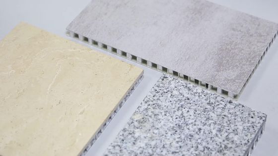 panneau composé 1220MM en aluminium de 5mm 10mm pour la pierre agglomérée par feuille du toit PVDF ACP