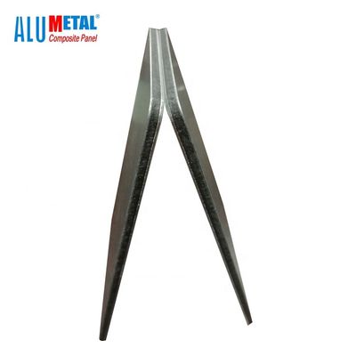 PVDF a enduit l'antibactérien composé du panneau 0.55mm Elzinc 960mm en métal d'ACM