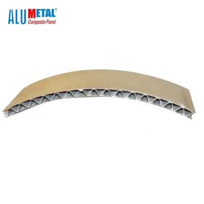 Revêtement composé en aluminium 1220mm de panneaux de mur en métal AA3003 de 5MM