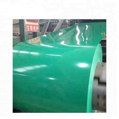 Le PVC en aluminium 8011 2500MM enduit coloré de bobine a enduit la bobine en aluminium 0.06MM d'équilibre