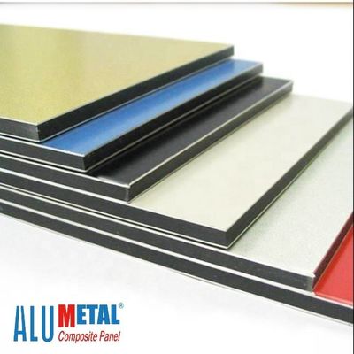 0.50mm ont anodisé le revêtement composé 5000mm de panneau de feuille en aluminium extérieure de revêtement