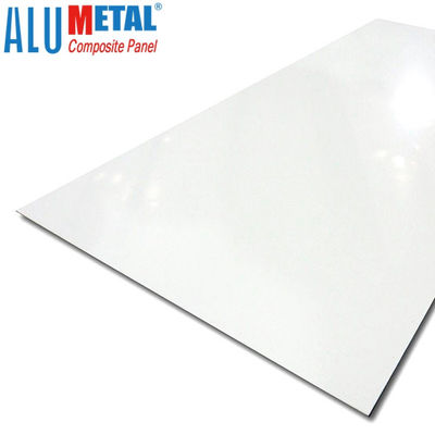 PE architectural en aluminium de la feuille AA1050 de revêtement de résistance aux intempéries de 2MM 3MM enduit