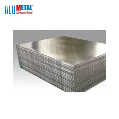 H112 a ridé le noyau en aluminium 5mm de PE de la feuille AA5005 de revêtement de 8mm