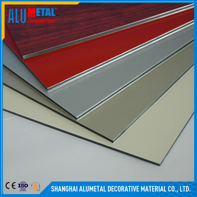 Feuille composée en aluminium décorative de PVDF pour le revêtement de mur