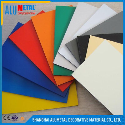 le panneau composé en aluminium AA1100 de PVDF imprimé par 3mm a réutilisé