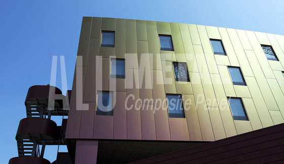 Preuve composée en aluminium de construction de moule du panneau 6mm de spectre