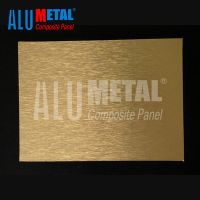 Les panneaux de revêtement composés en aluminium durables ignifugent pour des décorations de façade