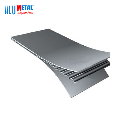 la toiture ondulée en aluminium de 8mm couvre le panneau composé en aluminium durable de 3D