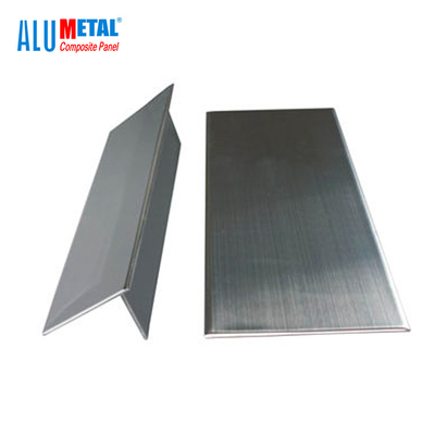 panneau composé en métal de cuivre de 0.3mm pour la façade 800mm*2440mm