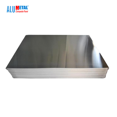 panneau en aluminium ignifuge de revêtement de la feuille PVDF de revêtement de 5mm