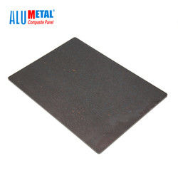 Panneau composé 0.3mm de feuille en aluminium de nid d'abeilles de 800 x 2440 millimètres ACP pour la façade